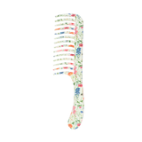 DENMAN Deluxe D28 Wide Tooth Detangler Comb Floral Fantasies